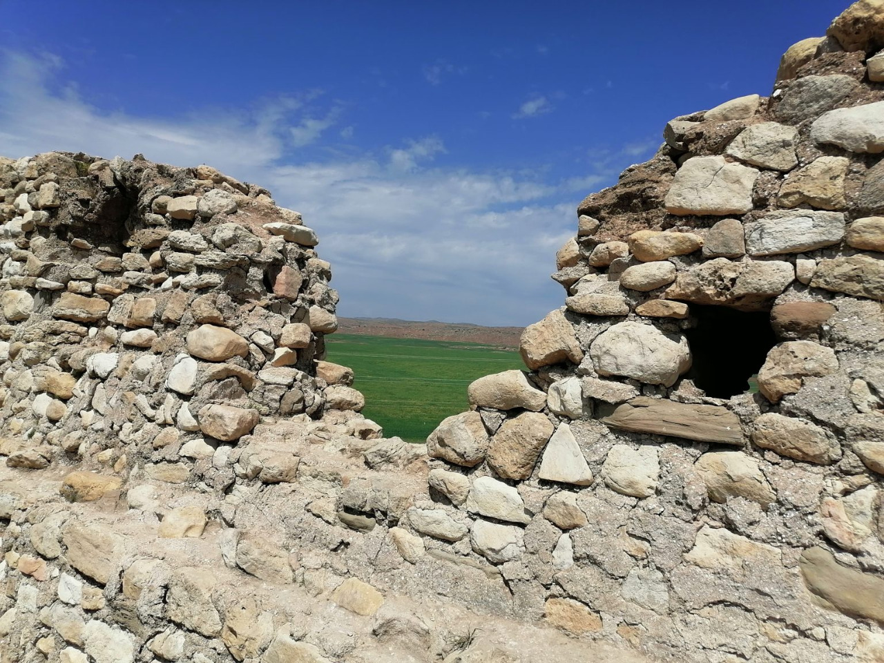 View from the historic Dere Castle near Erbil (Photo: Goran Sabah Ghafour) 